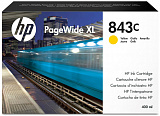 Картридж HP 843C PageWide XL (yellow), 400 мл