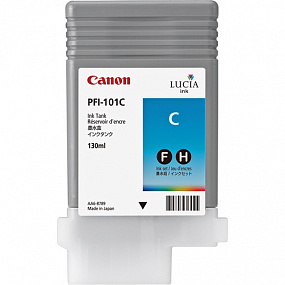 Картридж Canon PFI-101C (cyan) 130мл