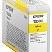 Epson T8504 UltraChrome HD (yellow), 80 мл