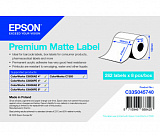 Бумага Epson Premium Matte Label, матовая, 102мм x 60м
