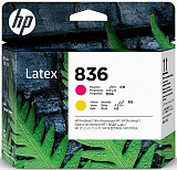 Печатающая головка HP Latex 836 Printhead (magenta, yellow)