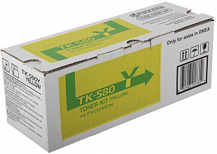 Тонер-картридж Kyocera Toner Kit TK-580Y (yellow), 2800 стр