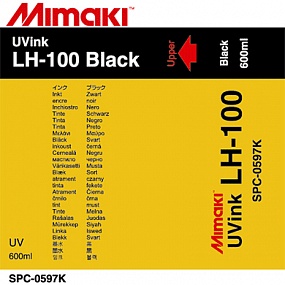 Чернила Mimaki LH-100 UV LED curable ink (Black), 600ml