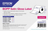 Бумага Epson Satin Gloss Label 76мм x 127мм