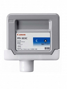Картридж Canon PFI-303C (cyan) 330 мл