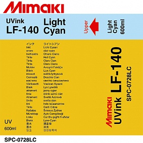 Чернила Mimaki LF-140 UV LED curable ink (Light Cyan), 600ml
