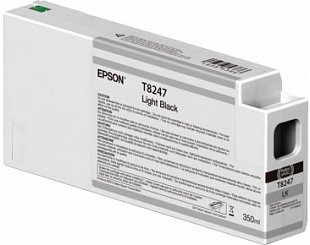 Картридж Epson T8247 Ultrachrome HDX (light black) 350 мл
