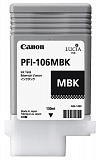 Картридж Canon PFI-106MBK (matte black) 130мл