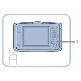 Canon крышка панели управления Control Panel Sheet-B1