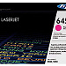 Тонер-картридж HP 645A (magenta), 12000 стр