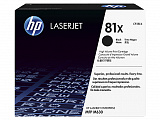 Картридж HP LaserJet 81x (black), 25 000 стр.