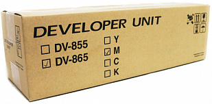 Kyocera блок проявки Developer Unit DV-865M (magenta), 300000 стр.