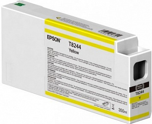 Картридж Epson T8244 Ultrachrome HDX (yellow) 350 мл