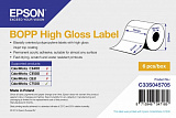 Бумага Epson High Gloss Label 76мм x 51мм