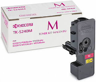 Тонер-картридж Kyocera Toner Kit TK-5240M (magenta), 3000 стр
