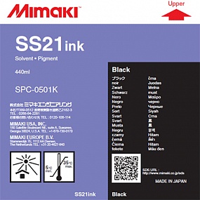 Сольвентные чернила Mimaki SS21 Solvent (Black), 440ml