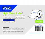 Бумага Epson High Gloss Label, глянцевая, 203мм x 58м