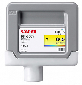 Картридж Canon PFI-306Y (yellow) 330 мл