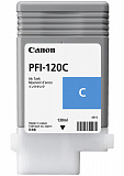 Картридж Canon PFI-120C (cyan), 130 мл (2886C001)