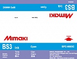 Сольвентные чернила Mimaki BS3 Inks (Cyan), 2000ml