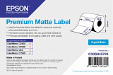 Бумага Epson Premium Matte Label 102мм x 152мм