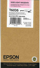 Epson T6036 (vivid light magenta) 220 мл 