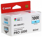 Картридж Canon PFI-1000PC (photo cyan) 80 мл