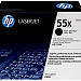 Тонер-картридж HP 55X (black), 12500 стр.