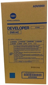 Девелопер DV-614C Konica Minolta bizhub Pro синий (cyan)