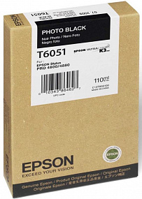Epson T6051 (photo black) 110 мл
