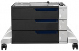 HP устройство подачи бумаги с подставкой для Color LaserJet CM4540, CP4525, 3 x 500 листов