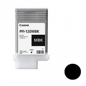 Картридж Canon PFI-120MBK (matte black), 130 мл (2884C001)