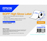 Бумага Epson BOPP High Gloss Label, глянцевая, 203мм x 68м