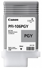 Картридж Canon PFI-106PGY (photo gray) 130мл