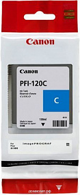 Картридж Canon PFI-120C (cyan), 90 мл