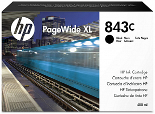 Картридж HP 843C PageWide XL (black), 400 мл