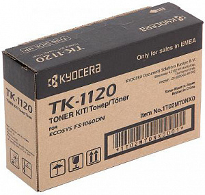 Тонер-картридж Kyocera Toner Kit TK-1120 (black), 3000 стр