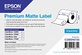 Бумага Epson Premium Matte Label 76мм x 51мм