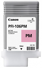 Картридж Canon PFI-106PM (photo magenta) 130мл