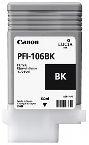 Картридж Canon PFI-106BK (black) 130мл