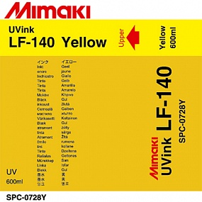Чернила Mimaki LF-140 UV LED curable ink (Yellow), 600ml
