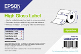 Бумага Epson High Gloss Label 102мм x 152мм