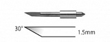 Graphtec нож для плотных материалов или мелких деталей Cutting Blade CB15U-K30, угол 30 град., диаметр 1,5 мм